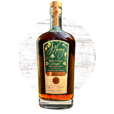 J. Henry Straight Rye Whiskey Reserva Sevillana 750mL - Artale & Co