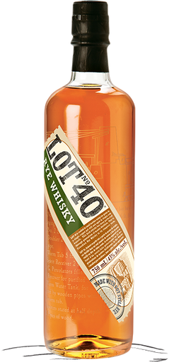 Lot No 40 Canadian Rye Whiskey 750mL - Artale & Co