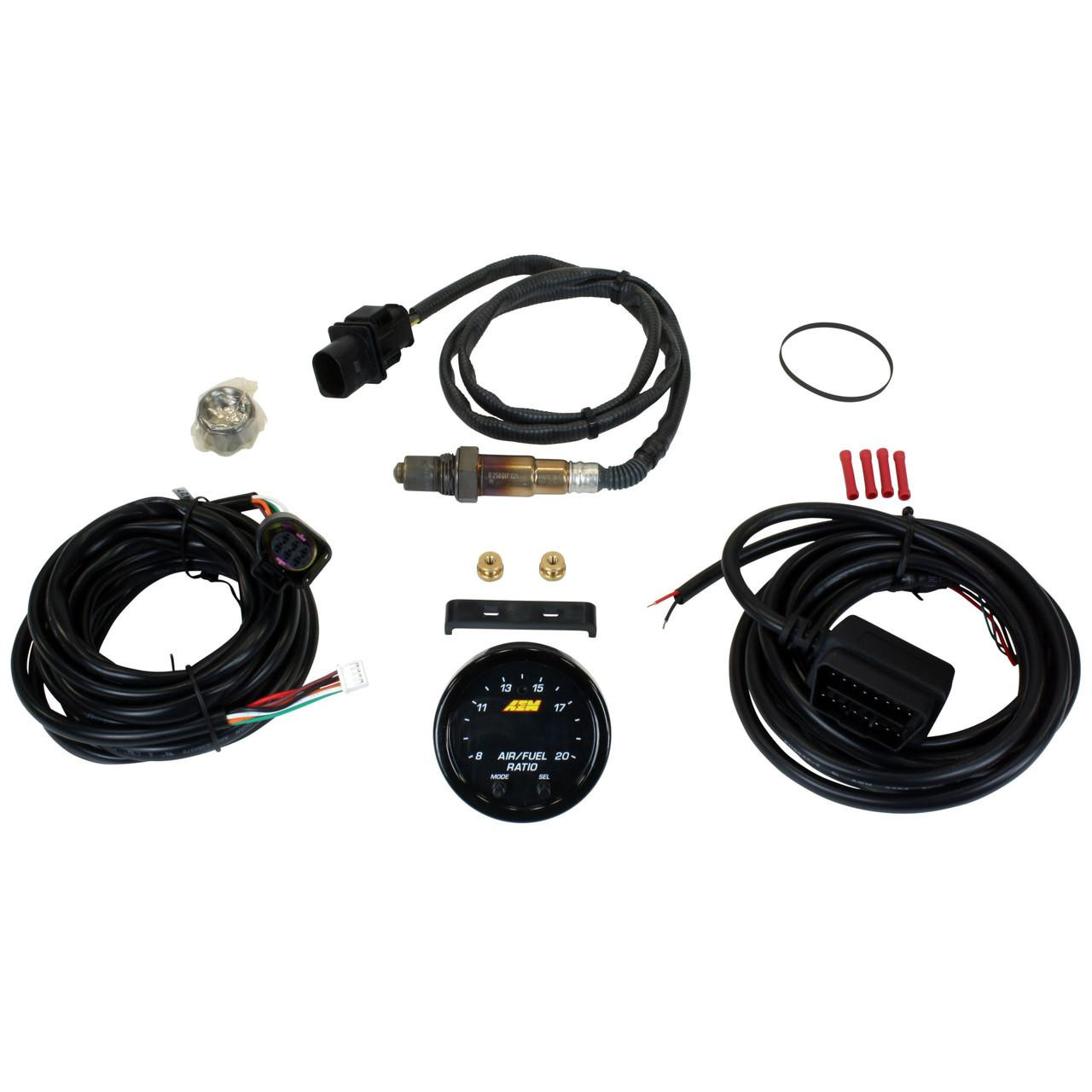 0334　EUROPE and AFRICA  THE NEW PHASE AEM X-Series Wideband UEGO AFR Sensor Controller Gauge with OBDII