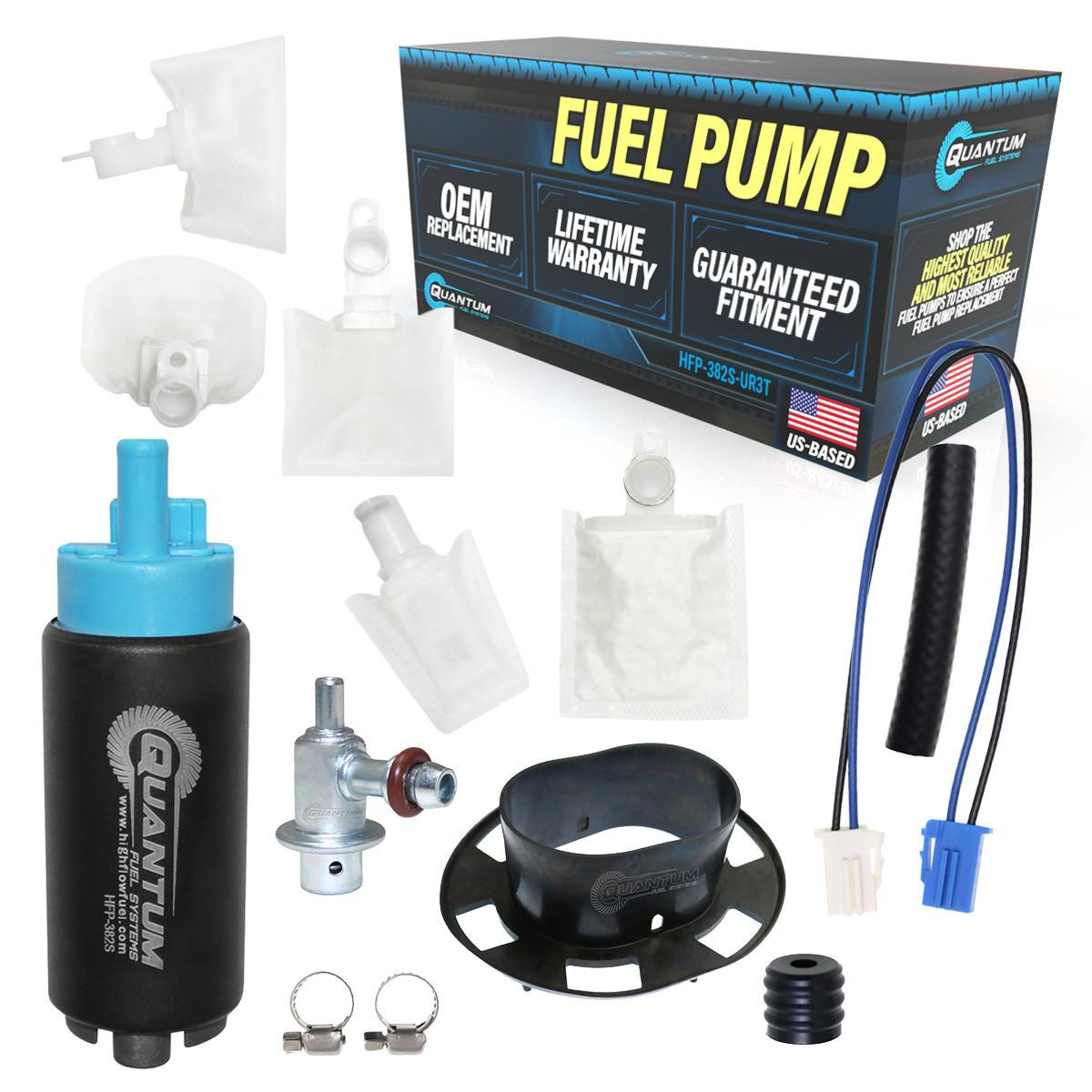 Fuel Pump w/ Regulator & Tank Seal for Honda Motorcycle - OEM