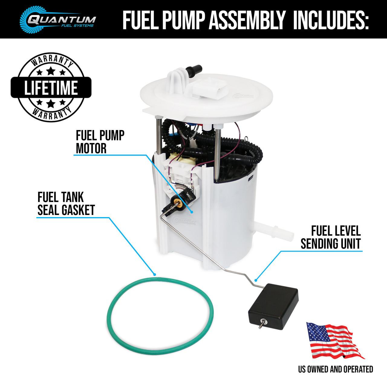 Fuel Pump Assembly - OEM Replacement for Airtex E7271M - HFP-A192 QFS