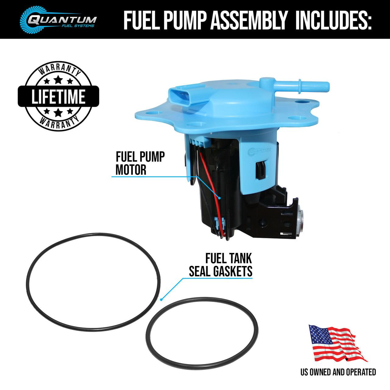 Fuel Pump Assembly for 2009–2016 Honda CRF450R, 2017–2026 CRF450RX