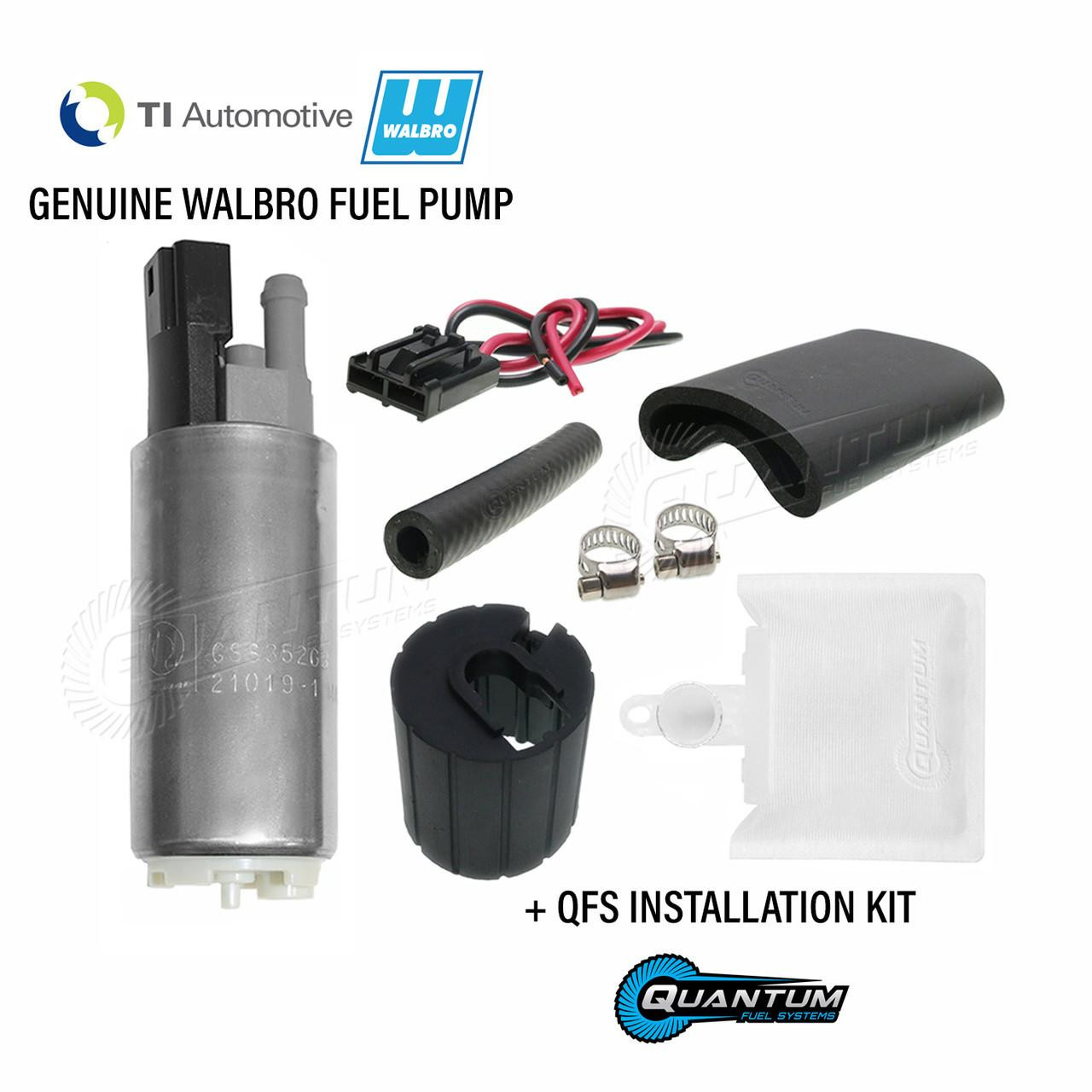 Genuine Walbro/TI GSS342 255LPH Fuel Pump + QFS 766 Kit