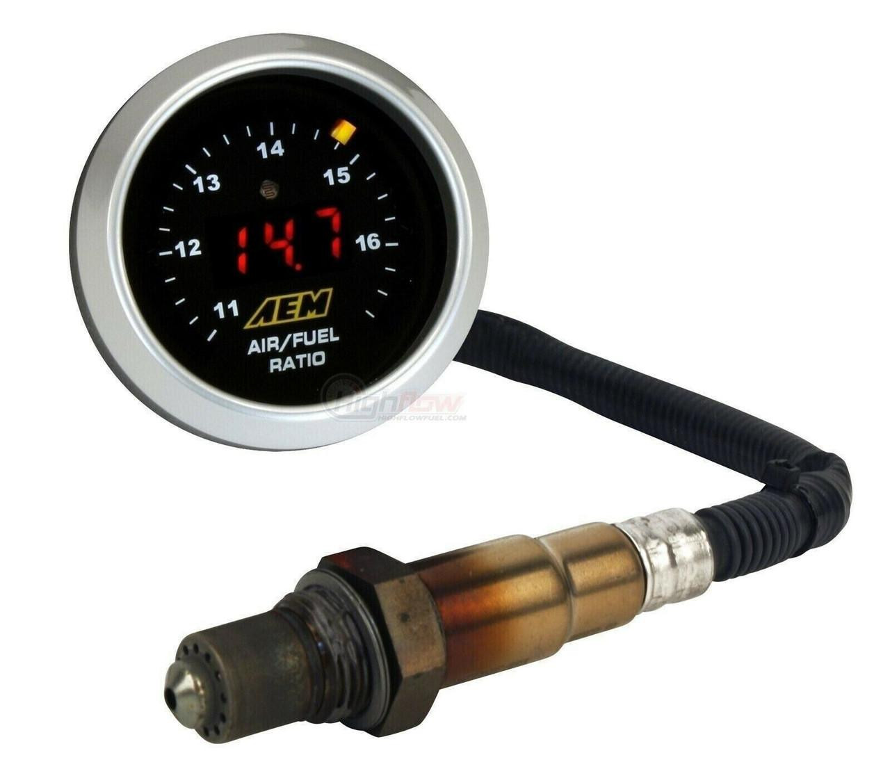 AEM Digital Wideband UEGO Gauge Controller With Bosch LSU 4.9 AFR 