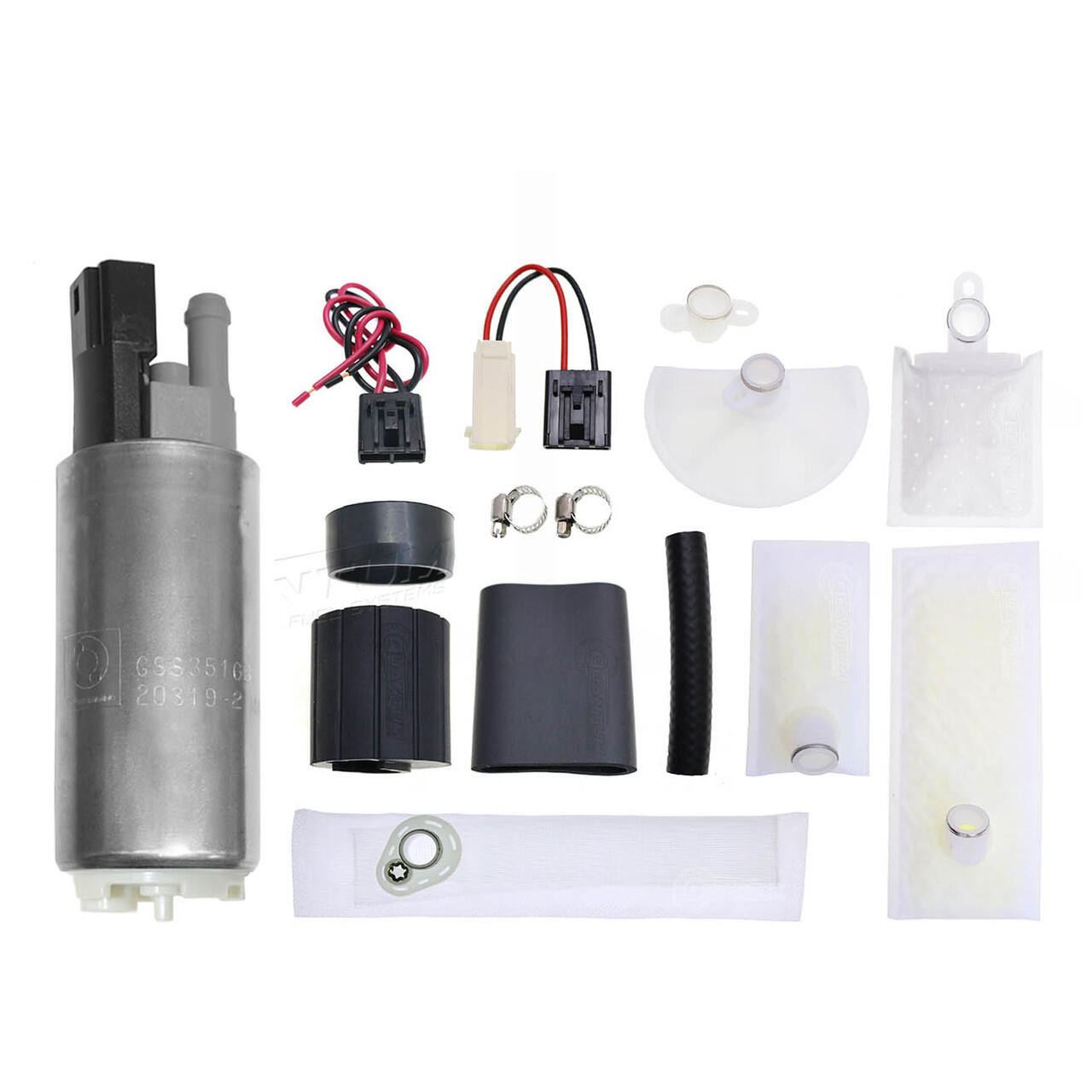 Genuine Walbro/TI 350LPH Fuel Pump w/ Universal Master Install Kit