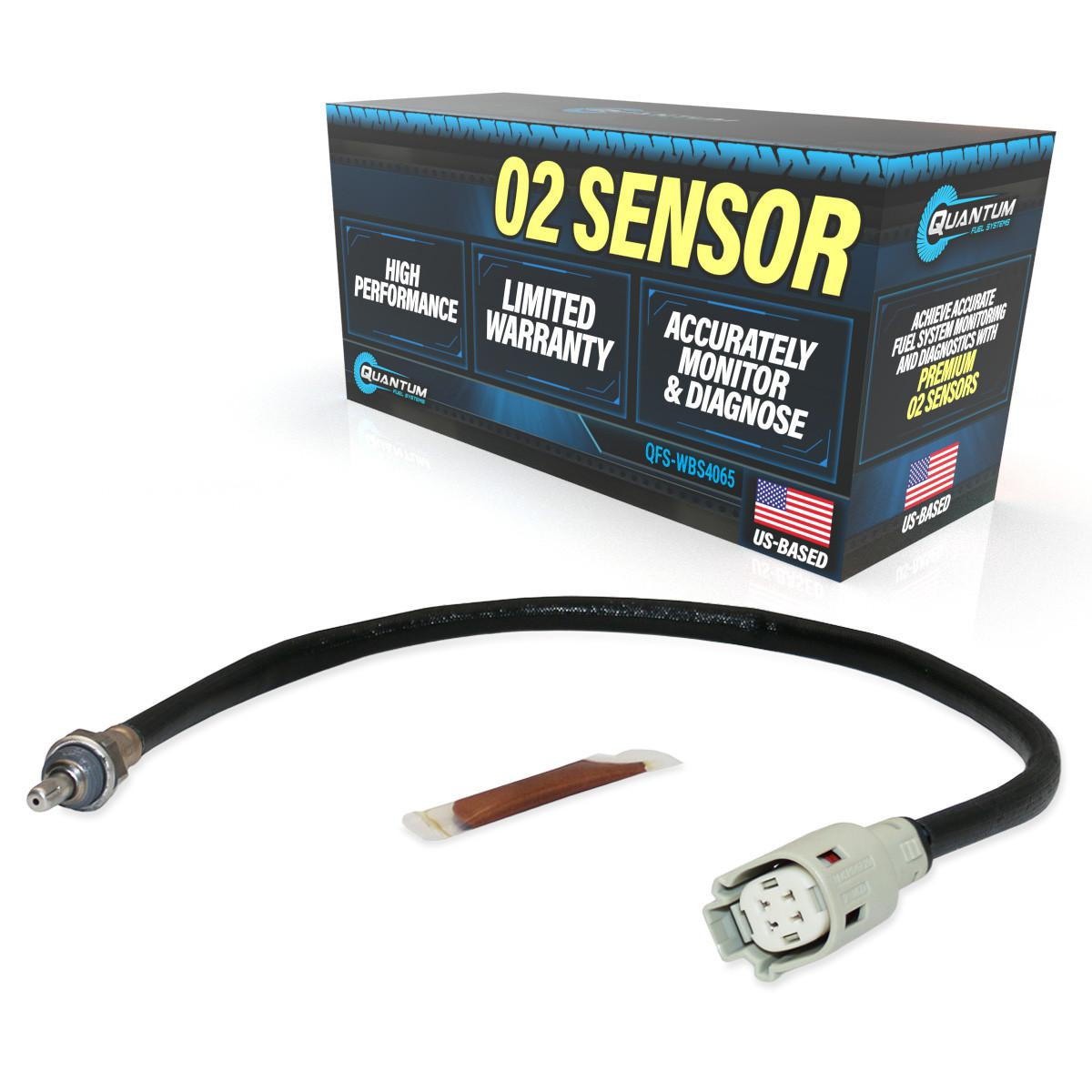 Harley O2 Sensor Replacement O2 Sensor for Harley Davidson Motorcycle - OEM Replacement, QFS-WBS4065 QFS