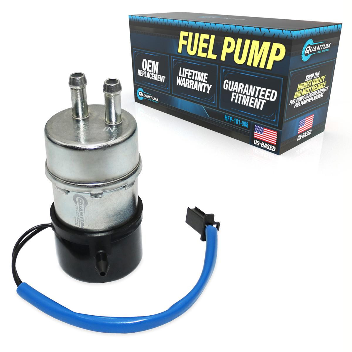 Fuel Pump w/ 8mm Barbs - OEM Replacement, HFP-181-008 | QFS