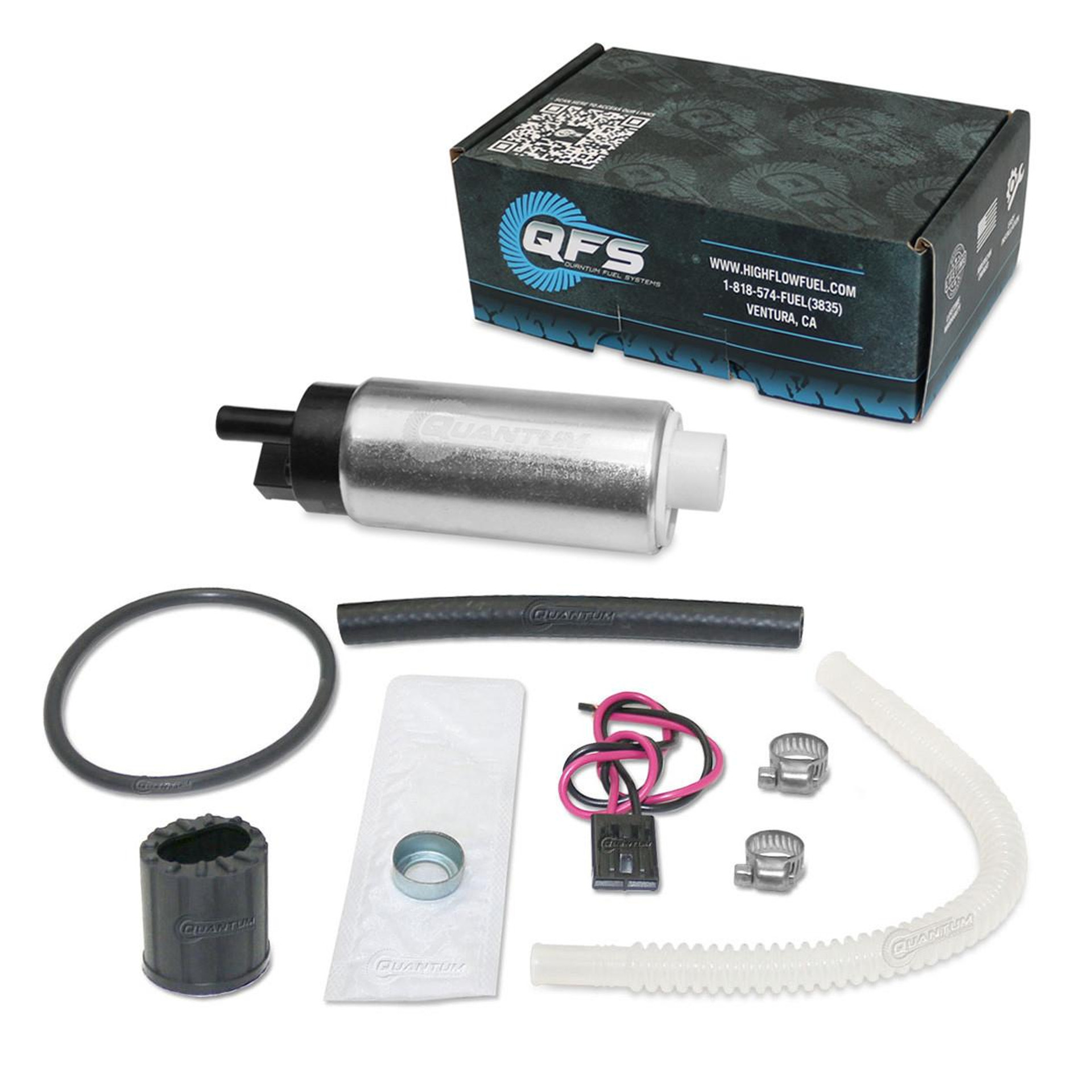 High Flow Fuel Pumps QFS Brand HighPerformance Fuel Pump, Lifetime