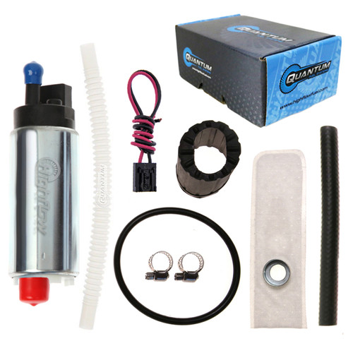 QFS 255LPH In-Tank EFI Fuel Pump + Install Kit for Pontiac Grand Prix 3.8L, 5.3L 2005-2009