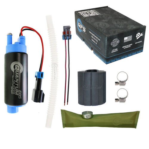 QFS Performance 340LPH E85 In-Tank Fuel Pump + Kit for Chevrolet Impala All 1994-1996, Replaces 11569