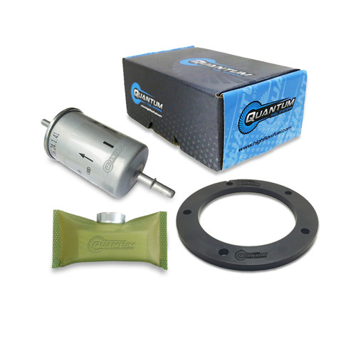 QFS Fuel Pump Repair Kit w/ Fuel Filter + Tank Seal for John Deere Gator RSX 850i 2.8L 2013-2015, Replaces AM136612