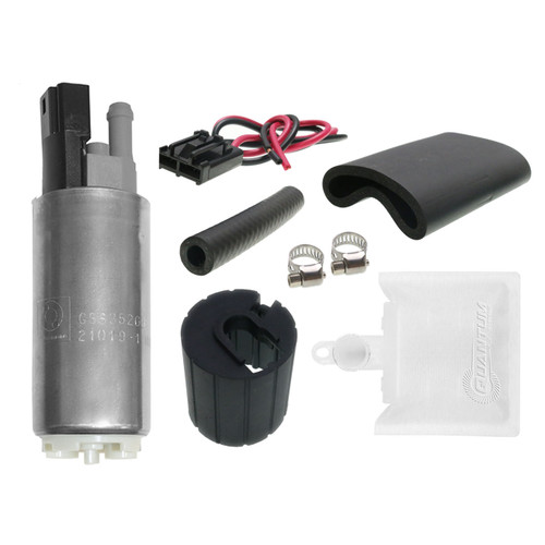 Genuine Walbro/ TI Automotive 350LPH Fuel Pump + QFS 766 Install Kit for Plymouth Laser 1990-1994