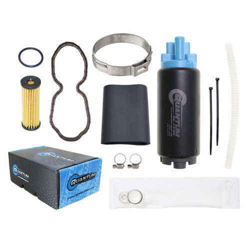 QFS OEM Replacement In-Tank EFI Fuel Pump w/ Tank Seal, Fuel Filter, Strainer, HFP-385-HD2TF