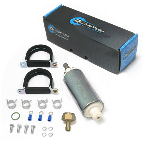 QFS 160LPH External EFI Performance Fuel Pump for Ford Country Squire 5.0L 1987-1991, Replaces E2182