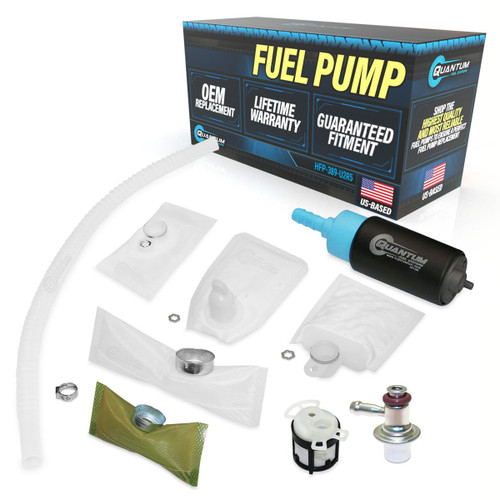 QFS Fuel Pump w/ Regulator, Strainer - OEM Replacement, HFP-389-U2R5 QFS 