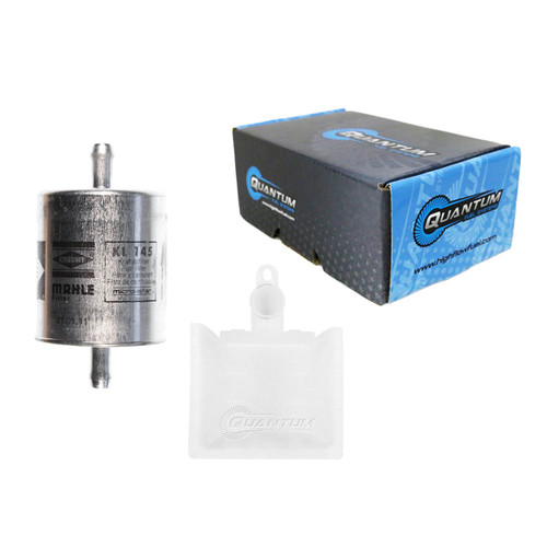 Fuel Pump Strainer/Filter Kit w/ Genuine Mahle Filter, Strainer for Aprilia Pegaso 650 IE EFI 2001-2004, Replaces AP8176078