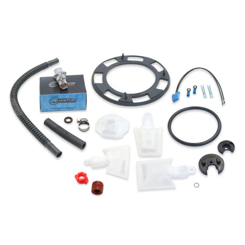 QFS Fuel Pump Repair Kit w/ Fuel Pressure Regulator, Tank Seal, Strainer for Honda Motorcycle / Scooter - OEM Replacement, QFS-K323