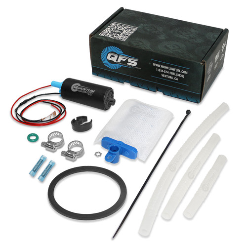 QFS Fuel Pump w/ Tank Seal, Strainer for Polaris Motorcycle / Scooter - EFI In-Tank OEM Replacement, HFP-396-NR