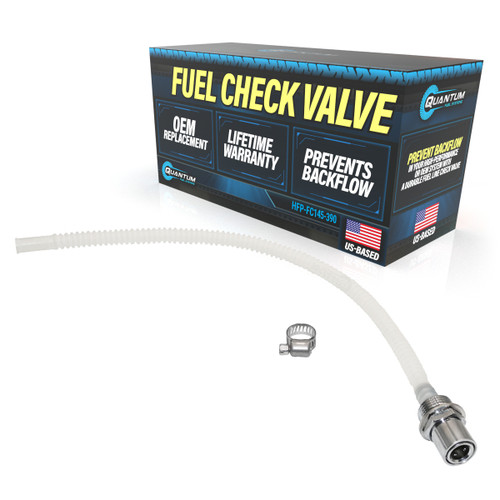 Fuel Pump Check Valve for Harley Davidson Motorcycle - OEM Replacement, HFP-FC145-390 QFS