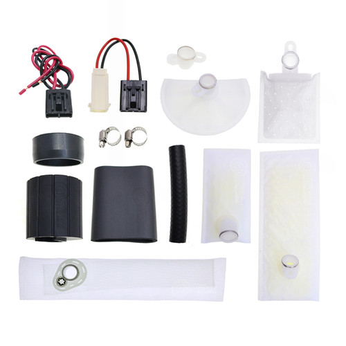 QFS 255LPH Fuel Pump Universal Install Kit for Triumph Motorcycle / Scooter, HFP-KUNI
