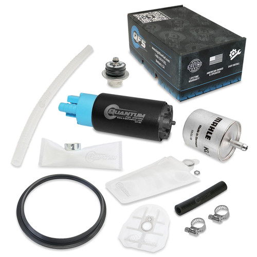 Fuel Pump w/ Genuine Mahle Filter, Pressure Regulator + Tank Seal for BMW Motorcycle - OEM Replacement, HFP-382-BR2TF2 QFS