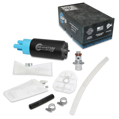 Fuel Pump w/ Fuel Pressure Regulator, Strainer for BMW Scooter - OEM Replacement, HFP-382-BR3 QFS