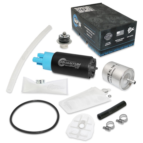 Fuel Pump w/ Pressure Regulator, Genuine Mahle Filter + Tank Seal for BMW Motorcycle - OEM Replacement, HFP-382-BRT2F QFS