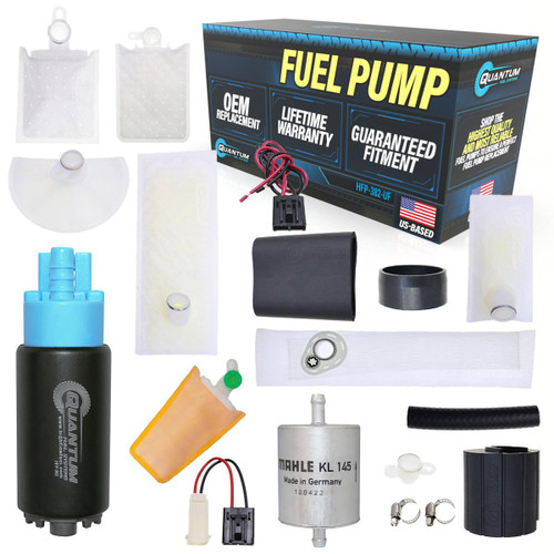 QFS Fuel Pump w/ Fuel Filter, Strainer - OEM Replacement, HFP-382-UF QFS 