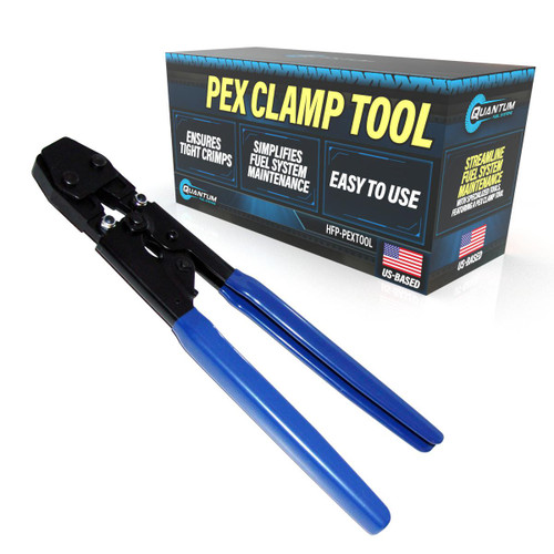 QFS Hose Clamp Tool for PEX Clamp Installation - Compatible with All Clamp Sizes, HFP-PEXTOOL QFS 