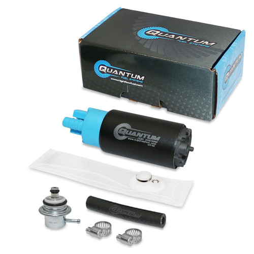 QFS Fuel Pump w/ Fuel Pressure Regulator, Strainer - OEM Replacement, HFP-382-DR QFS 