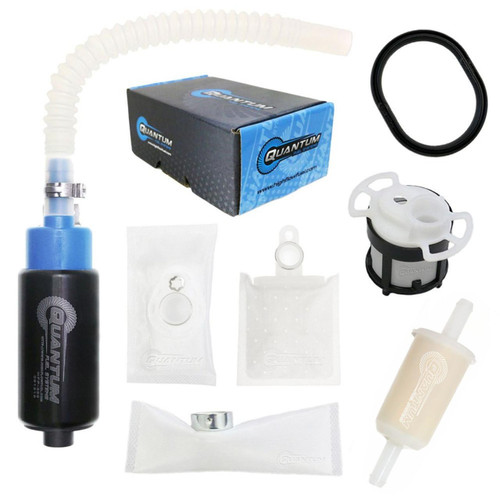 QFS Fuel Pump w/ Strainer, Tank Seal & Filter for KTM, Husqvarna & Gas Gas Motorcycles - OEM Replacement, HFP-389-U2TF5 | QFS 