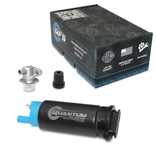 QFS Fuel Pump w/ Strainer & Fuel Pressure Regulator for Mercury Outboard Engines - OEM Replacement for 892267A51, HFP-382ML-OBR | QFS 