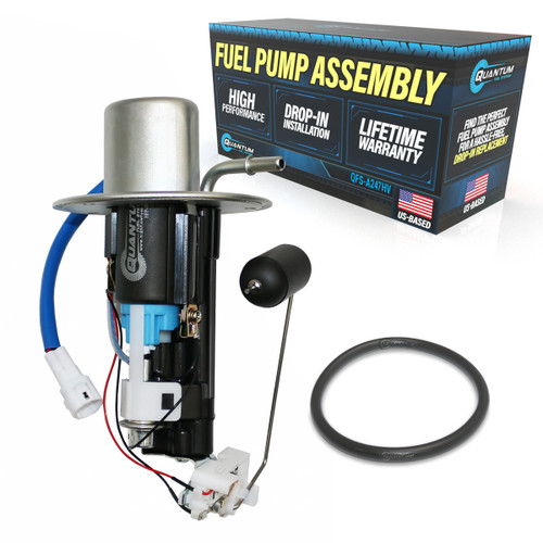 QFS 255 LPH Fuel Pump Module Assembly for 2006-2007 Suzuki GSX-R600 GSX-R750 - Performance Replacement for 15100-01H00, QFS-A247HV | QFS