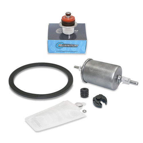 Fuel Pump Repair Kit w/ Fuel Filter + Pressure Regulator for Polaris ATV/UTV - OEM Replacement, QFS-K361 QFS