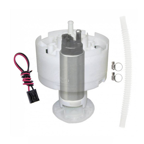 QFS 340LPH Direct Drop-In Fuel Pump Assembly w/ Flex Hose & Strainer, QFS-A23H