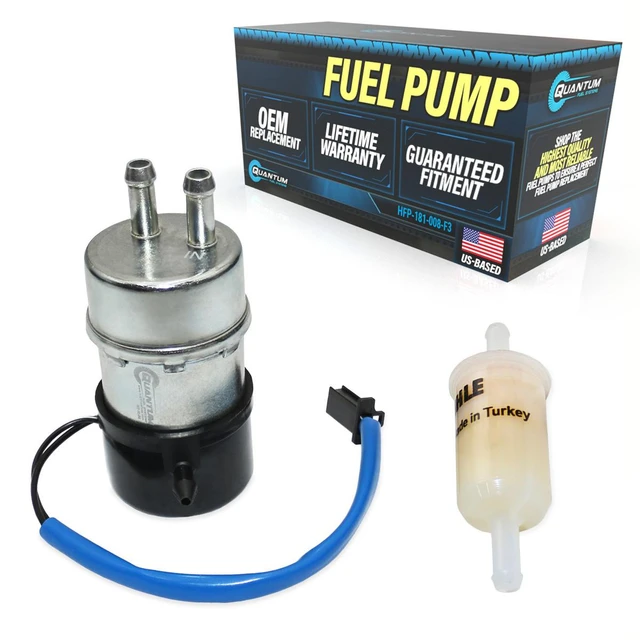 Fuel Pump w/ Genuine Mahle Filter for Kawasaki ZX-6 & ZX-7 - OEM