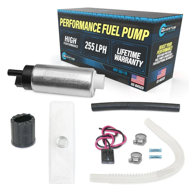 255LPH Fuel Pump w/ Installation Kit - Automotive Performance
