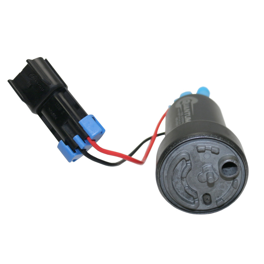 QFS 525LPH E85 Compatible Intank Fuel Pump with Strainers and Flex Hose for Ford Mustang ALL 1986-1998, Replaces TCD470