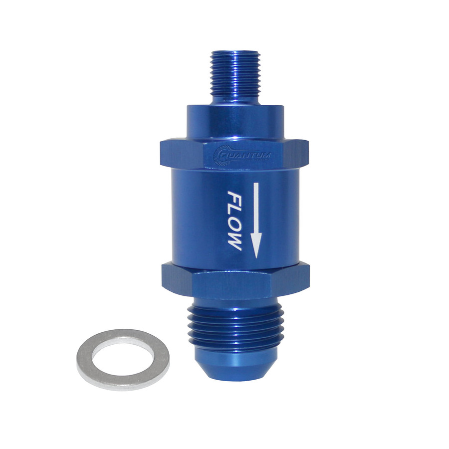 QFS Check Valve -8AN M10x1 for Cannondale 440 cc ATV ALL 1984-2023, Replaces 5000168