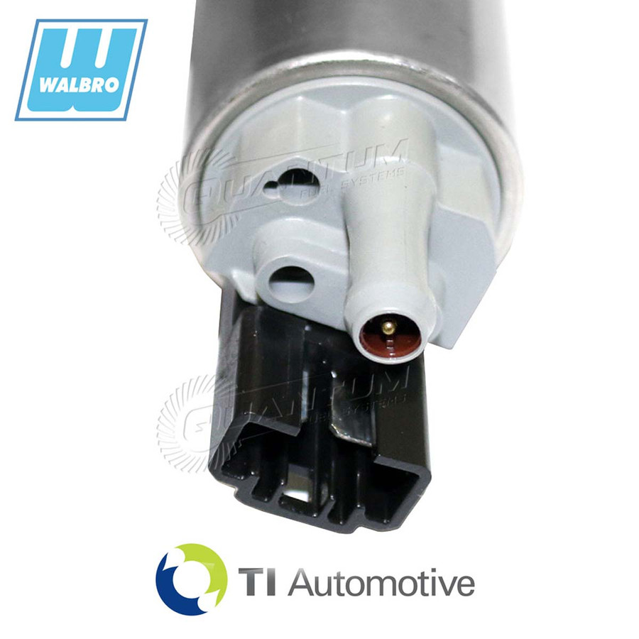 Genuine Walbro/ TI Automotive 350LPH Fuel Pump + QFS 350 Install Kit for Volvo 460 1987-1997