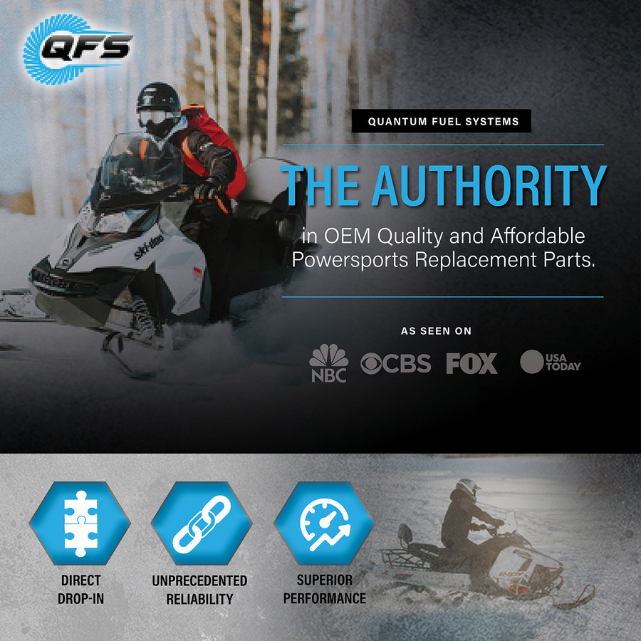 QFS Inline Replacement EFI Snowmobile Fuel Pump, HFP-PPN19