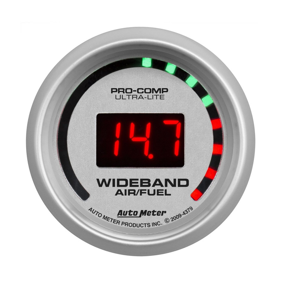 AutoMeter 2-1/16" Wideband Street Air/Fuel Ratio 10:1-17:1 AFR Ultra-Lite, AUT-4379