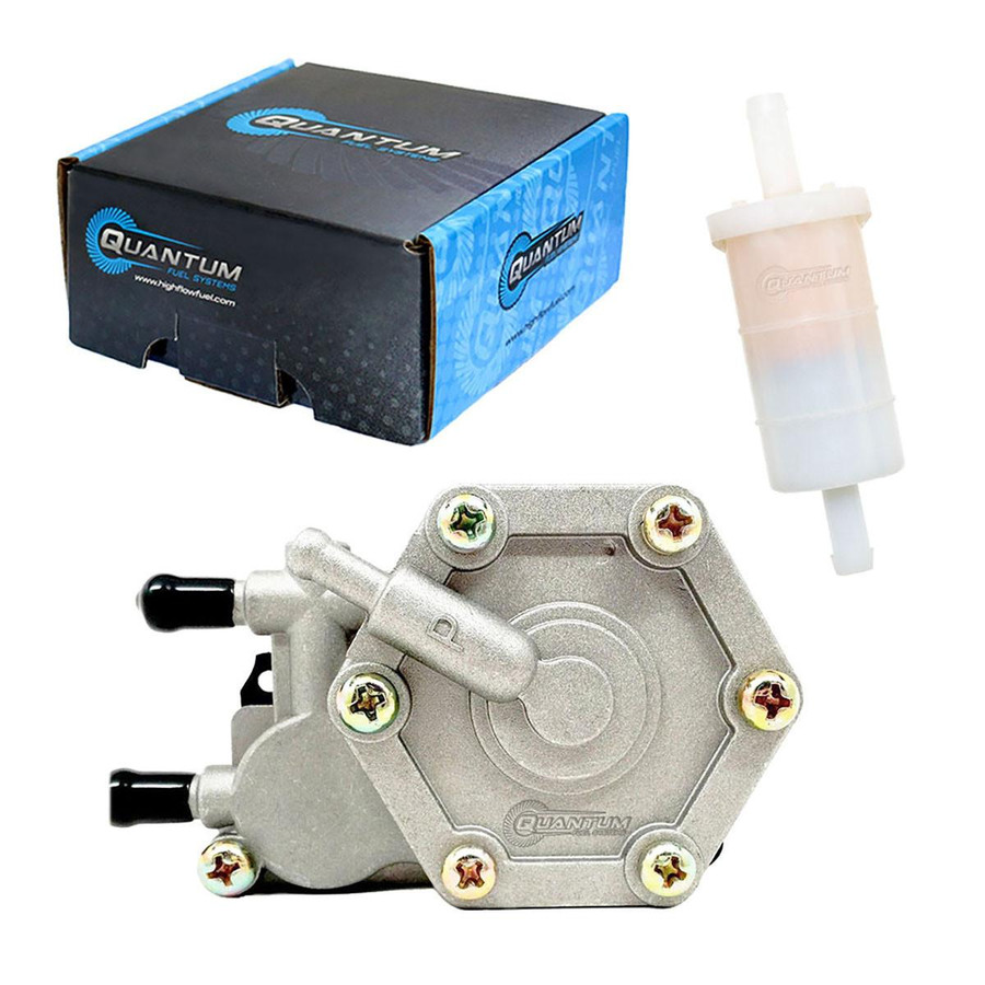 QFS Mechanical Fuel Pump w/ Fuel Filter for 1993-1998 Yamaha XJ600S Seca II - OEM Replacement for 4BR-13910-00-00, HFP-281-F QFS 
