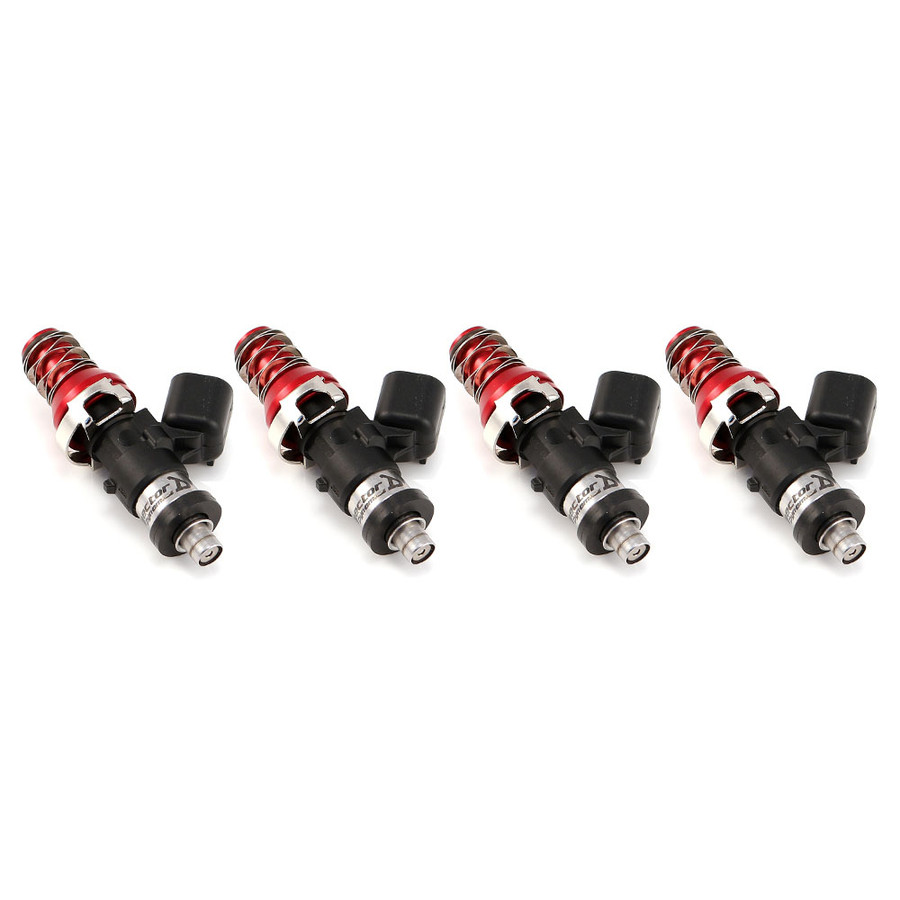 ID1300-XDS, for Hayabusa / 1300cc applications. 11mm (red) adapter top, -204 lower. Set of 4.