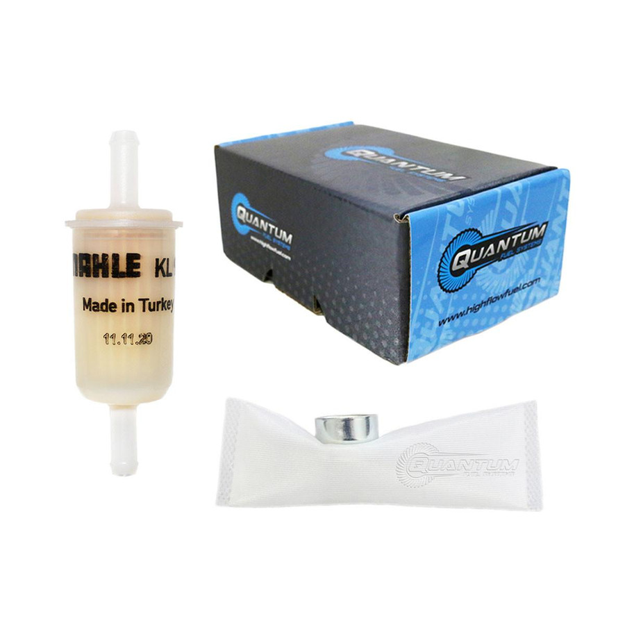 QFS Fuel Filter Kit w/ Genuine Mahle Filter, Strainer - OEM Replacement, QFS-FK9704 QFS 