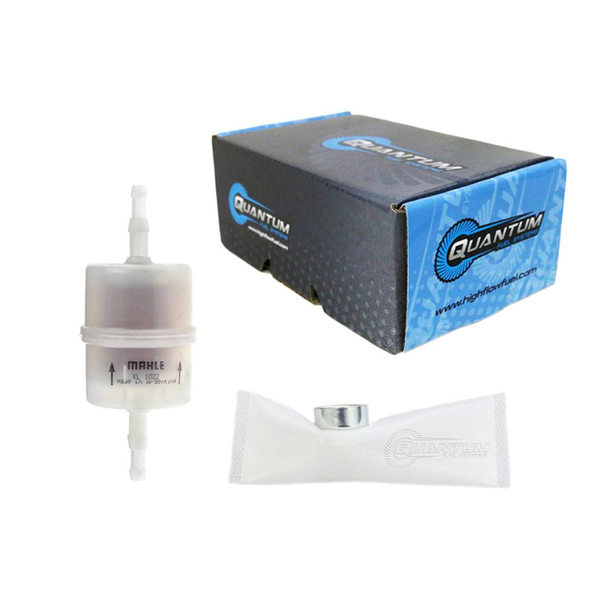 QFS Fuel Filter Kit w/ Genuine Mahle Filter, Strainer - OEM Replacement, QFS-FK10221 QFS 