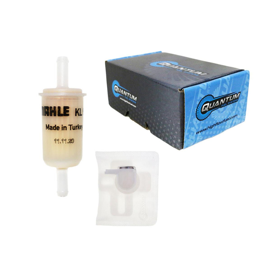 QFS Fuel Filter Kit w/ Genuine Mahle Filter, Strainer for Can-Am ATV - OEM Replacement, QFS-FK9703 QFS 