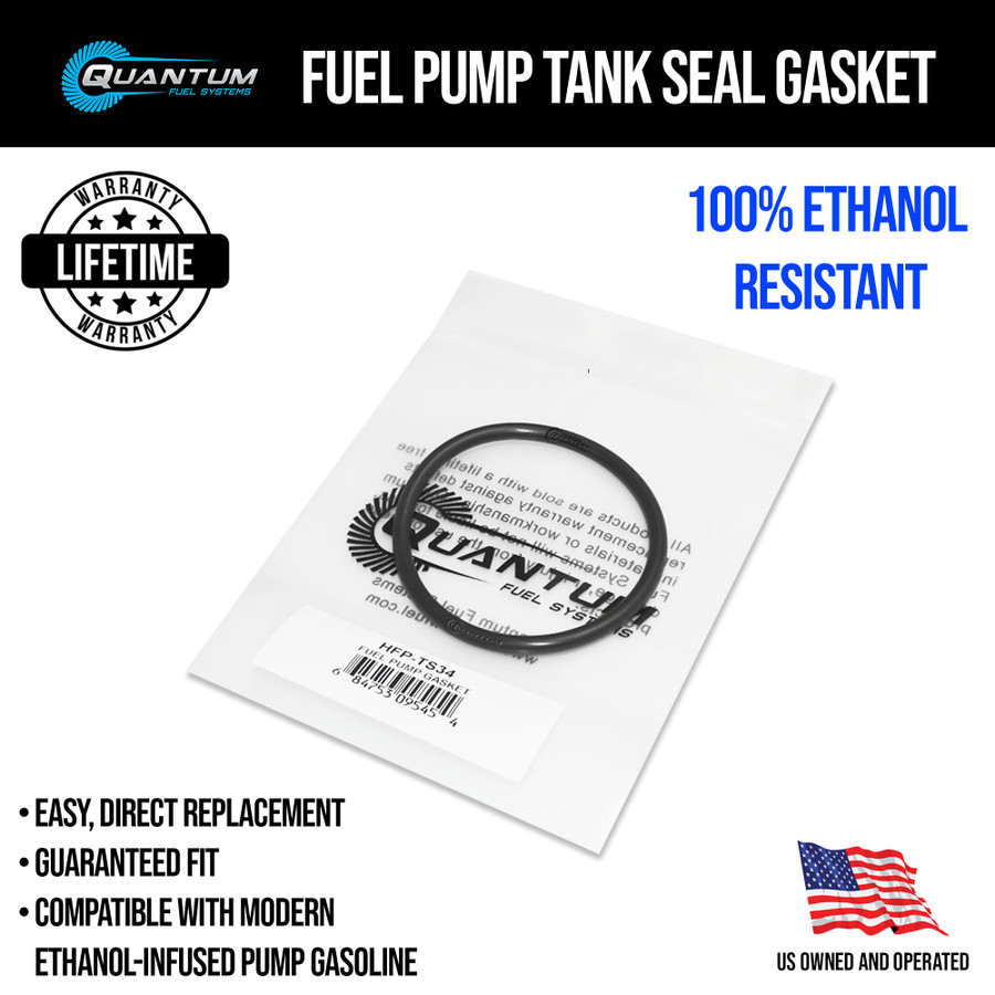 QFS OEM Replacement In-Tank EFI Fuel Pump w/ Tank Seal, Strainer, HFP-382-S122T