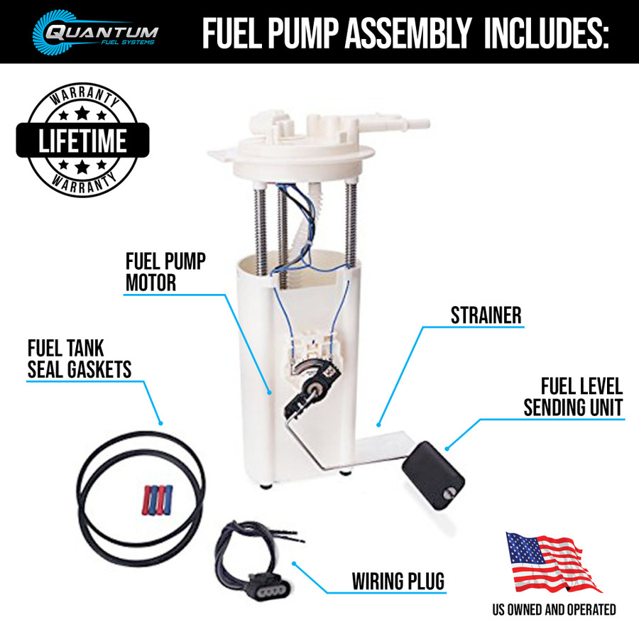 Generic OEM Replacement In-Tank EFI Fuel Pump Assembly, HFP-A136