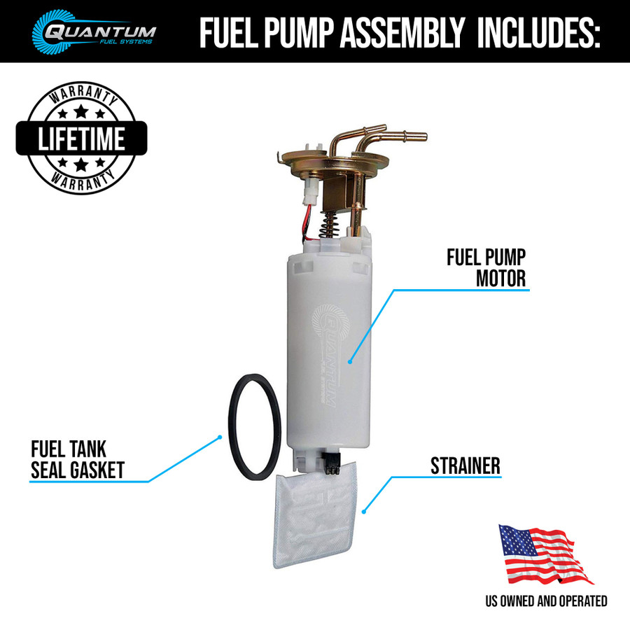 QFS OEM Replacement In-Tank EFI Fuel Pump Assembly, HFP-A28